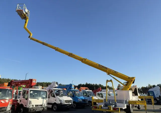 MAN TGL 7.150 Zwyżka Ruthmann T330 33-Metry w bok 21m Mały przebieg 