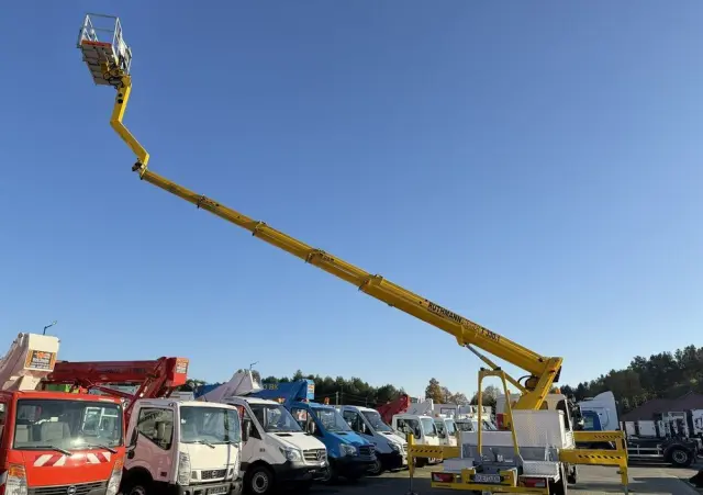 MAN TGL 7.150 Zwyżka Ruthmann T330 33-Metry w bok 21m Mały przebieg 