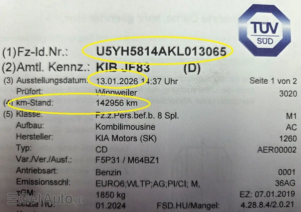 KIA Ceed 1.4 T-GDI OPF Platinum Edition