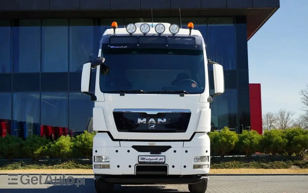 MAN TGX 33.540 / 6x4 / RETARDER / DMC: 100 TON / XXL / KLIMATYZACJA POSTOJOWA /  3 osiowy ciągnik siodłowy /  MANUAL / EURO 5 