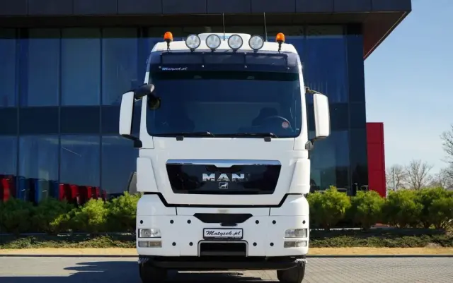 MAN TGX 33.540 / 6x4 / RETARDER / DMC: 100 TON / XXL / KLIMATYZACJA POSTOJOWA /  3 osiowy ciągnik siodłowy /  MANUAL / EURO 5 