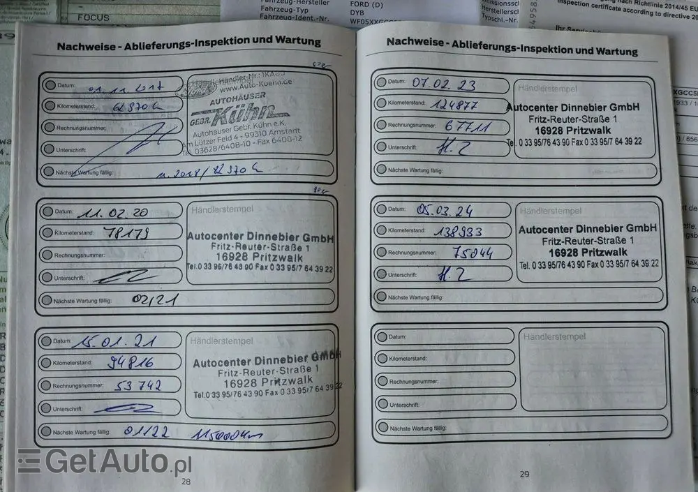 FORD Focus 1.5 EcoBoost Start-Stopp-System TITANIUM