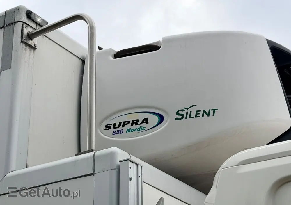 SCANIA Scania P 450 / CHŁODNIA + WINDA / 23 PALETY / EURO6 / OŚ SKRĘTNA / CARRIER/ ASO 