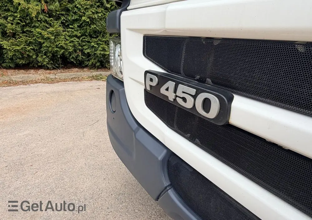 SCANIA Scania P 450 / CHŁODNIA + WINDA / 23 PALETY / EURO6 / OŚ SKRĘTNA / CARRIER/ ASO 