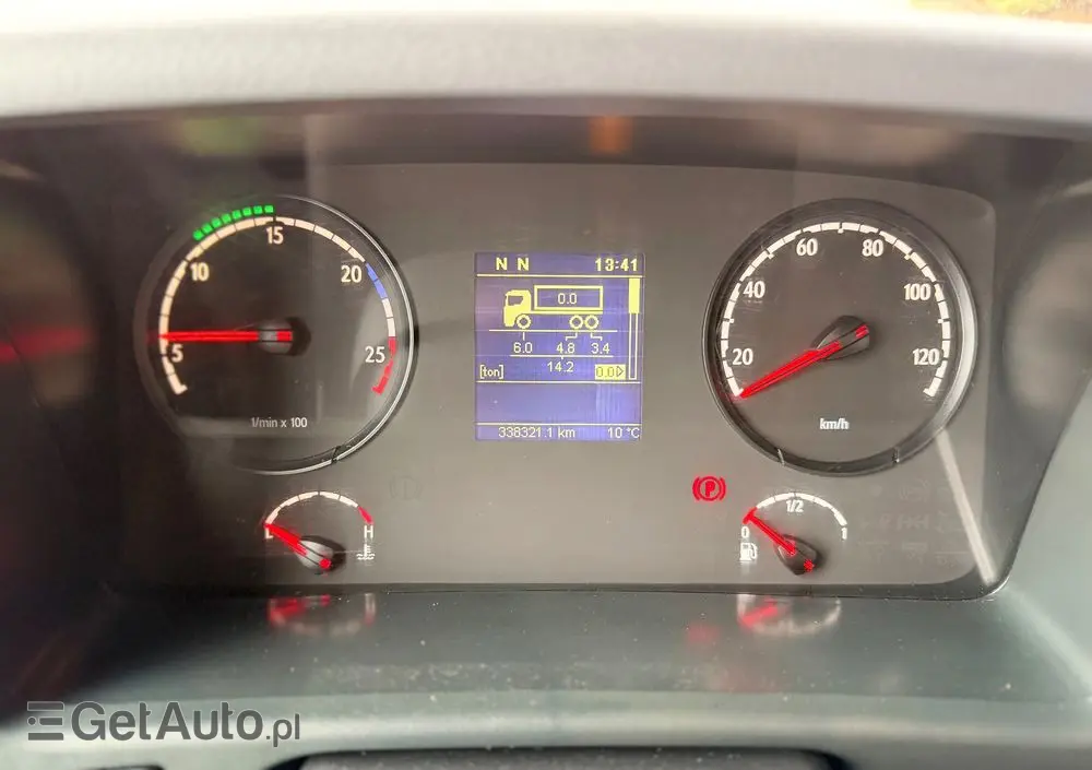 SCANIA Scania P 450 / CHŁODNIA + WINDA / 23 PALETY / EURO6 / OŚ SKRĘTNA / CARRIER/ ASO 