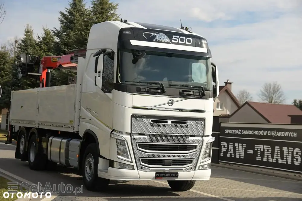 VOLVO FH 500///* 2019///* PRZEB. JEDYNE 311 TYŚ///* HDS///* PALFINGER PK 23.001L///* OŚ SKRĘTNA///ROTATOR///* CHWYTAK///* WAGA///* STAN BARDZO DOBRY 