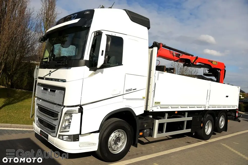 VOLVO FH 500///* 2019///* PRZEB. JEDYNE 311 TYŚ///* HDS///* PALFINGER PK 23.001L///* OŚ SKRĘTNA///ROTATOR///* CHWYTAK///* WAGA///* STAN BARDZO DOBRY 