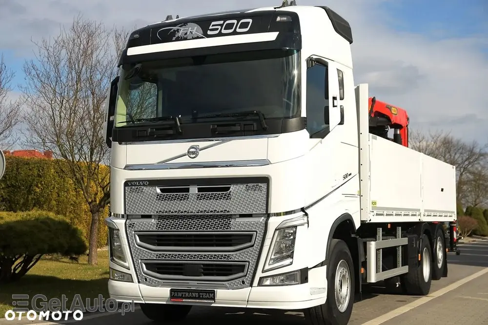 VOLVO FH 500///* 2019///* PRZEB. JEDYNE 311 TYŚ///* HDS///* PALFINGER PK 23.001L///* OŚ SKRĘTNA///ROTATOR///* CHWYTAK///* WAGA///* STAN BARDZO DOBRY 