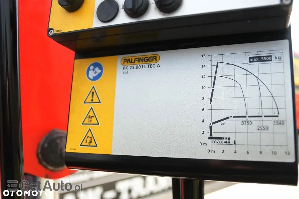 VOLVO FH 500///* 2019///* PRZEB. JEDYNE 311 TYŚ///* HDS///* PALFINGER PK 23.001L///* OŚ SKRĘTNA///ROTATOR///* CHWYTAK///* WAGA///* STAN BARDZO DOBRY 