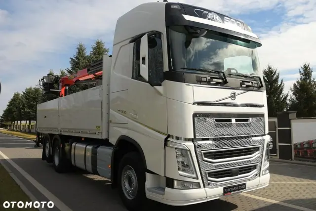 VOLVO FH 500///* 2019///* PRZEB. JEDYNE 311 TYŚ///* HDS///* PALFINGER PK 23.001L///* OŚ SKRĘTNA///ROTATOR///* CHWYTAK///* WAGA///* STAN BARDZO DOBRY 