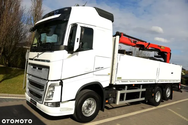 VOLVO FH 500///* 2019///* PRZEB. JEDYNE 311 TYŚ///* HDS///* PALFINGER PK 23.001L///* OŚ SKRĘTNA///ROTATOR///* CHWYTAK///* WAGA///* STAN BARDZO DOBRY 