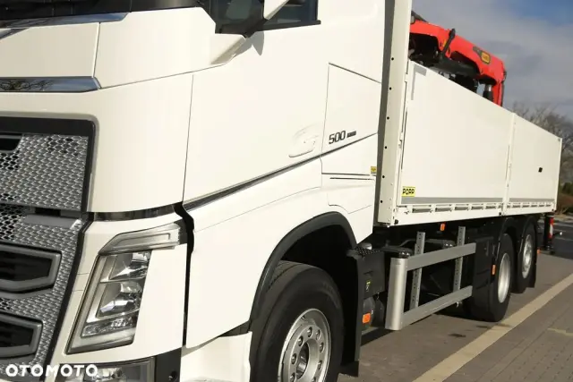 VOLVO FH 500///* 2019///* PRZEB. JEDYNE 311 TYŚ///* HDS///* PALFINGER PK 23.001L///* OŚ SKRĘTNA///ROTATOR///* CHWYTAK///* WAGA///* STAN BARDZO DOBRY 