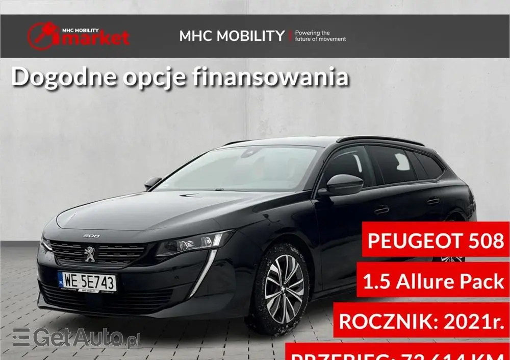 PEUGEOT 508 1.5 BlueHDi Allure Pack S&S EAT8