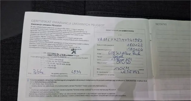 PEUGEOT 508 1.5 BlueHDi Allure Pack S&S EAT8