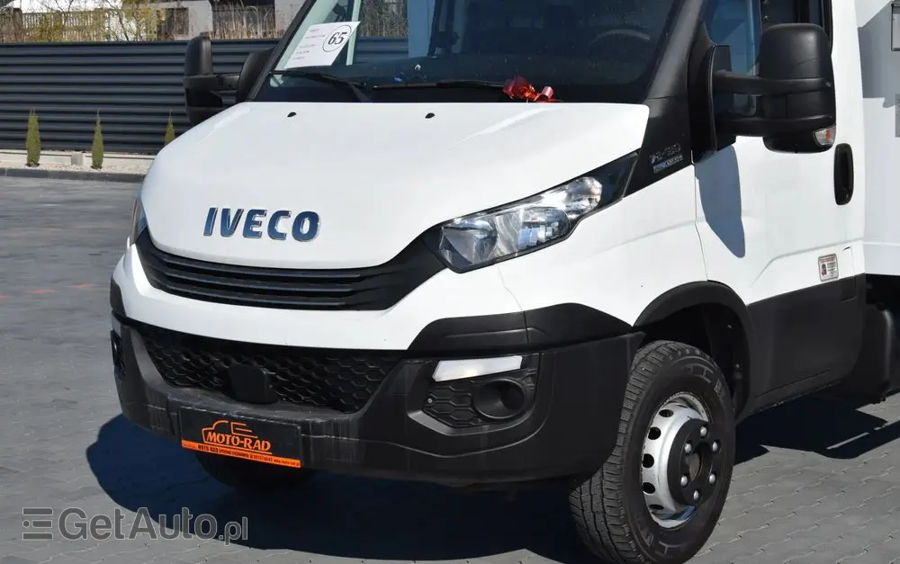 IVECO DAILY 70C18 / 3.0 - 180 KM / AUTOMAT HI-MATIC / 3 OSOBY / CHŁODNIA - MROŹNIA 4,55 M / AGREGAD FRIGOBLOCK / WINDA SORENSEN / KLIMA / TEMPOMAT / KAMERA COFANIA / REGULOWANE ZAWIESZENIE / SERWISOWANY / SPROWADZONY Z NIEMIEC 