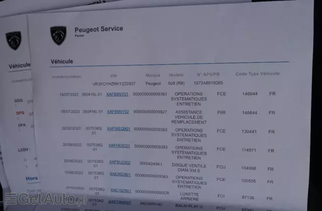 PEUGEOT 508 