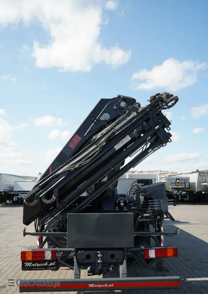 MERCEDES-BENZ ACTROS 2636 / 6x4 / SKRZYNIOWY 7 M + HDS HIAB  -  WYSÓW 12,6 M / MOCNA PODŁOGA / STEROWANIE RADIOWE / ROTATOR / SPROWADZONY 