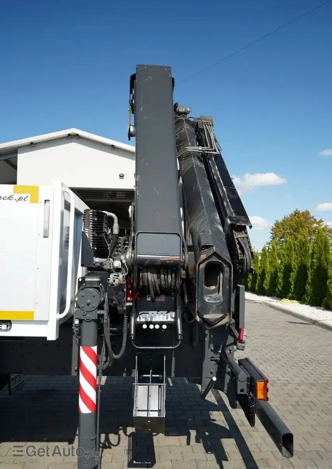 MERCEDES-BENZ ACTROS 2636 / 6x4 / SKRZYNIOWY 7 M + HDS HIAB  -  WYSÓW 12,6 M / MOCNA PODŁOGA / STEROWANIE RADIOWE / ROTATOR / SPROWADZONY 