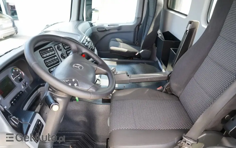 MERCEDES-BENZ ACTROS 2636 / 6x4 / SKRZYNIOWY 7 M + HDS HIAB  -  WYSÓW 12,6 M / MOCNA PODŁOGA / STEROWANIE RADIOWE / ROTATOR / SPROWADZONY 