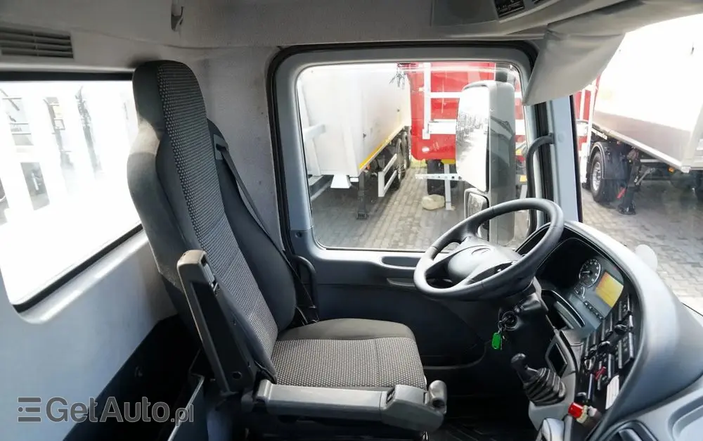 MERCEDES-BENZ ACTROS 2636 / 6x4 / SKRZYNIOWY 7 M + HDS HIAB  -  WYSÓW 12,6 M / MOCNA PODŁOGA / STEROWANIE RADIOWE / ROTATOR / SPROWADZONY 