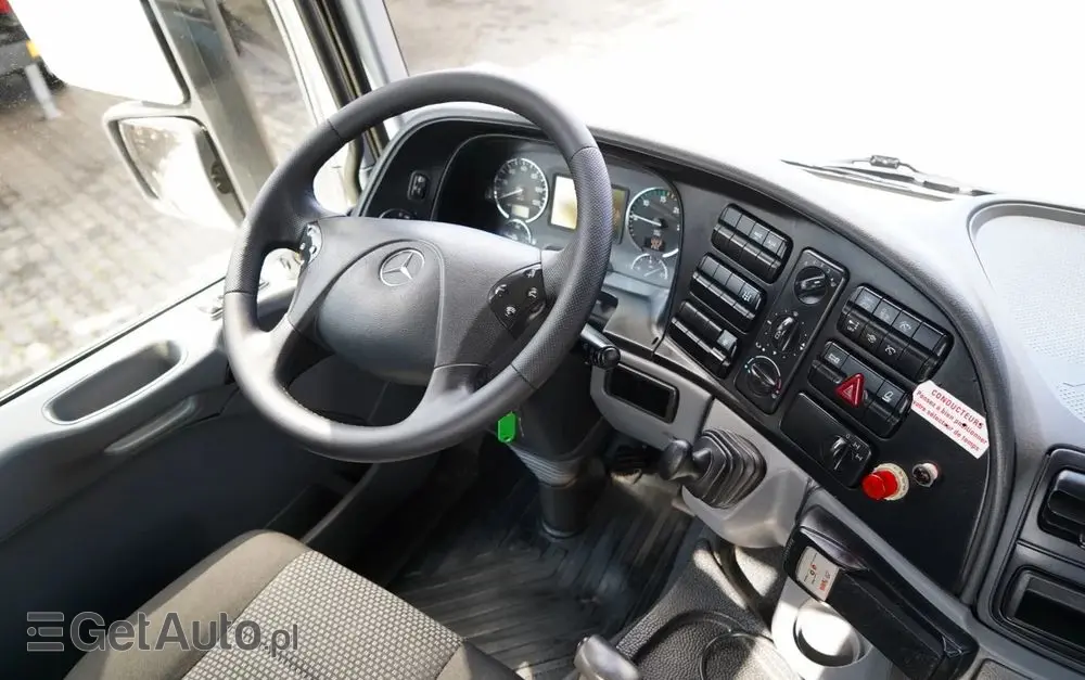 MERCEDES-BENZ ACTROS 2636 / 6x4 / SKRZYNIOWY 7 M + HDS HIAB  -  WYSÓW 12,6 M / MOCNA PODŁOGA / STEROWANIE RADIOWE / ROTATOR / SPROWADZONY 