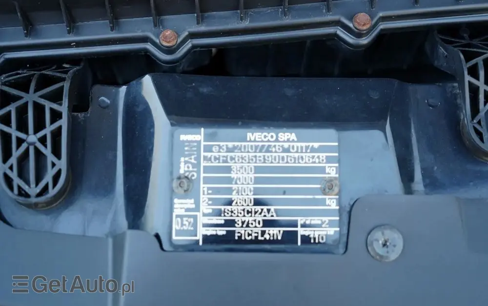 IVECO DAILY 35-150 / WYWROTKA TYLNOZSYPOWA / BLIŹNIAK /  SPROWADZONY 