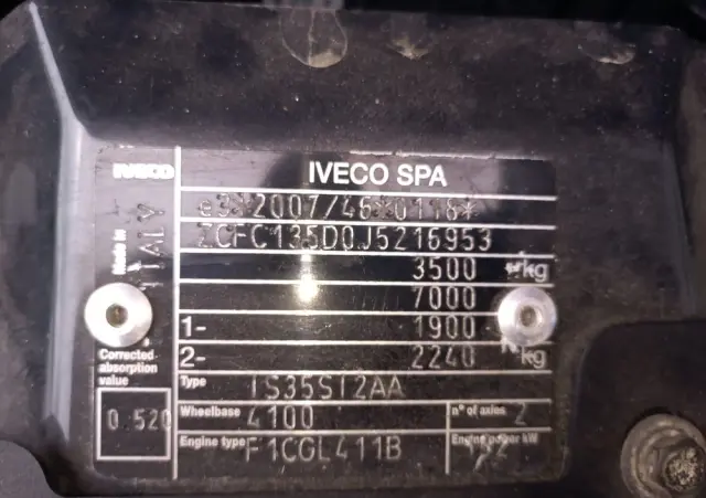 IVECO DAILY 35S18 KLIMA SYPIALNIA 