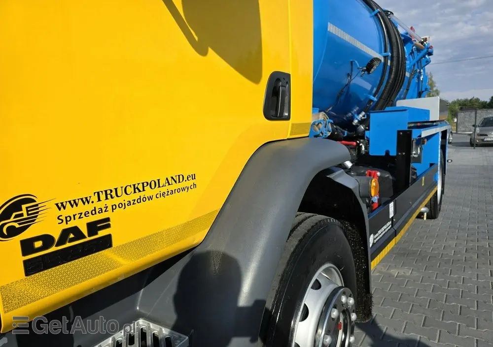 DAF WHALE 2012 WUKO do zbierania odpadów płynnych 