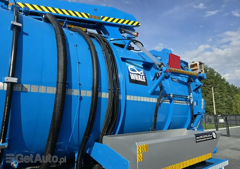 DAF WHALE 2012 WUKO do zbierania odpadów płynnych 