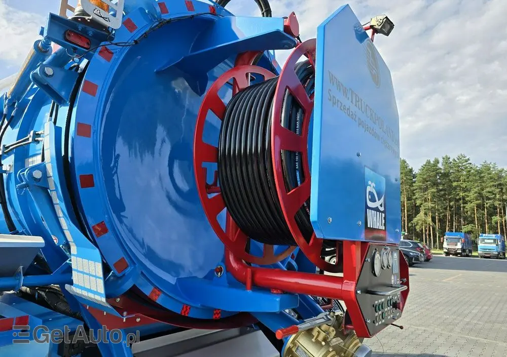 DAF WHALE 2012 WUKO do zbierania odpadów płynnych 