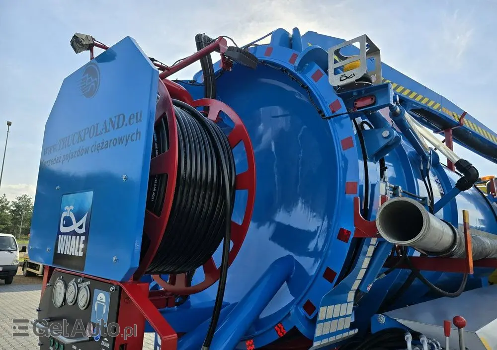DAF WHALE 2012 WUKO do zbierania odpadów płynnych 