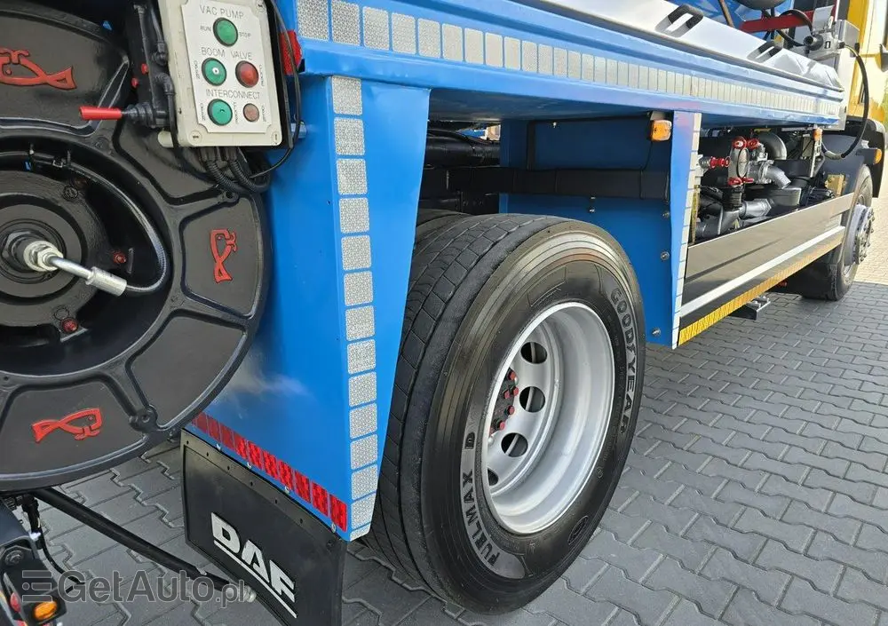 DAF WHALE 2012 WUKO do zbierania odpadów płynnych 