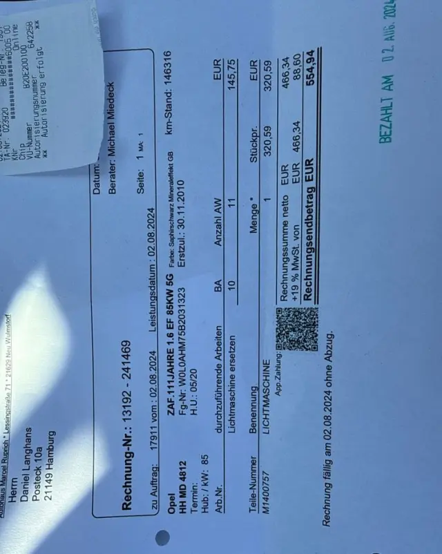 OPEL Zafira 1.6 Innovation