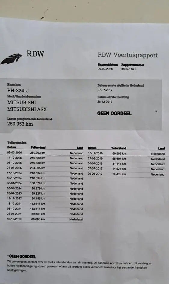 MITSUBISHI ASX 1.6 Invite AS&G