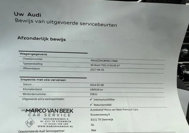 AUDI A6 Avant 2.0 TDI Ultra DPF S tronic