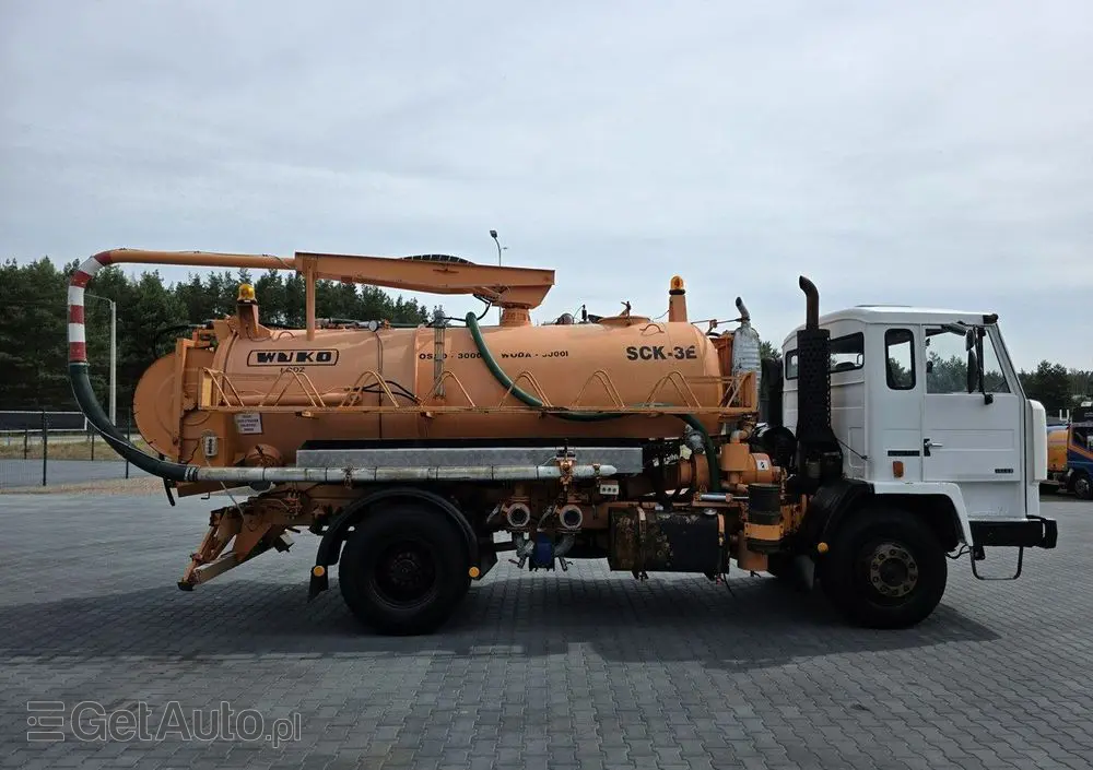 JELCZ WUKO SCK-3E RECYCLING  do zbierania odpadów płynnych separatorów 