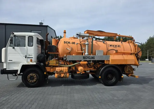 JELCZ WUKO SCK-3E RECYCLING  do zbierania odpadów płynnych separatorów 