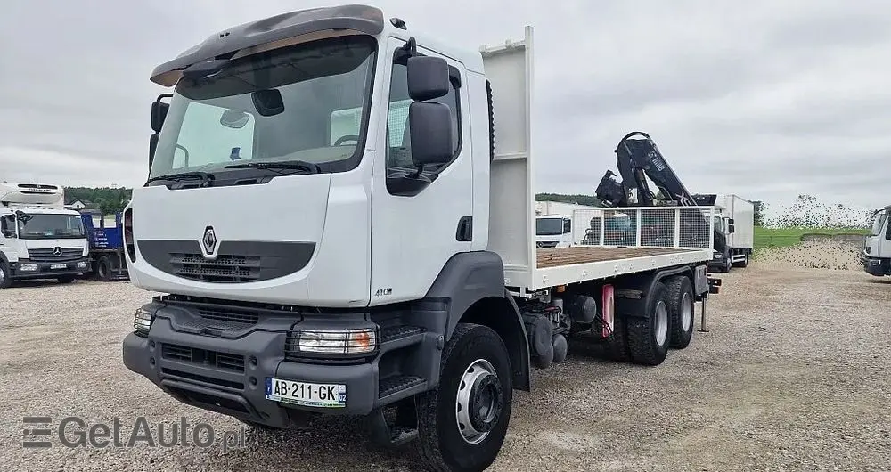 RENAULT Kerax 410DXI 6x4 HIAB 166 z Pilot 