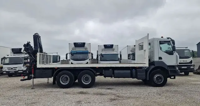 RENAULT Kerax 410DXI 6x4 HIAB 166 z Pilot 
