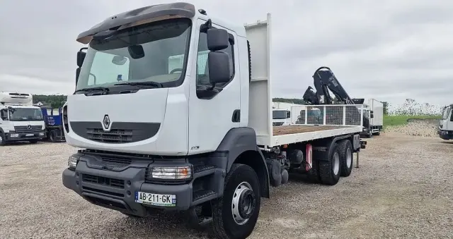 RENAULT Kerax 410DXI 6x4 HIAB 166 z Pilot 
