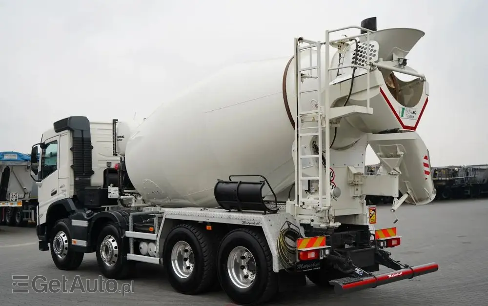 VOLVO FMX 460 / 8x4 / GRUSZKA 9m3 / BETONOMIESZARKA / SCHWING STETTER / 9 M3 / I-SHIFT/ ALUFELGI / EURO 6 