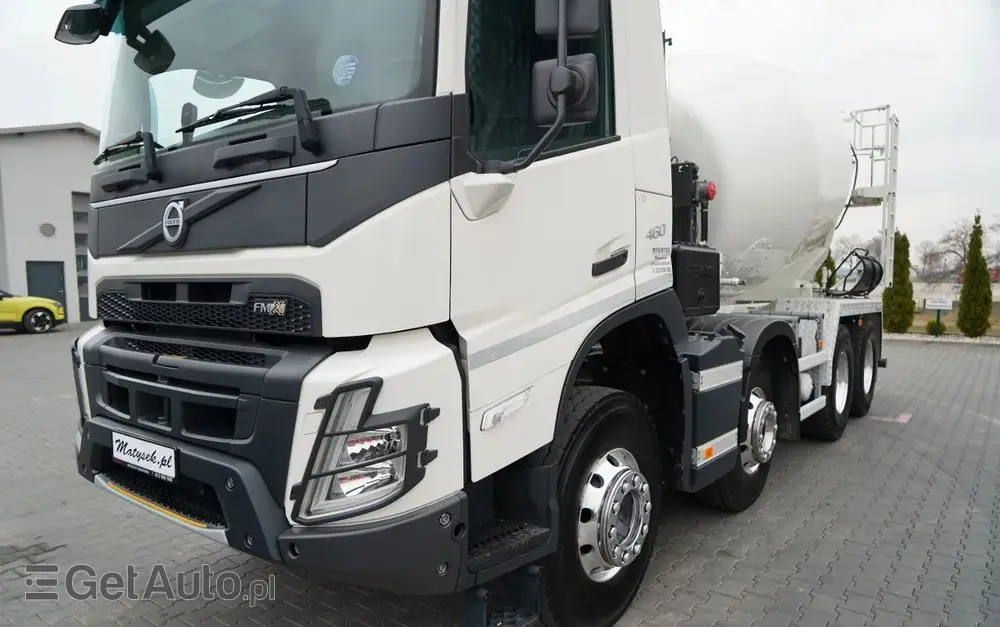 VOLVO FMX 460 / 8x4 / GRUSZKA 9m3 / BETONOMIESZARKA / SCHWING STETTER / 9 M3 / I-SHIFT/ ALUFELGI / EURO 6 