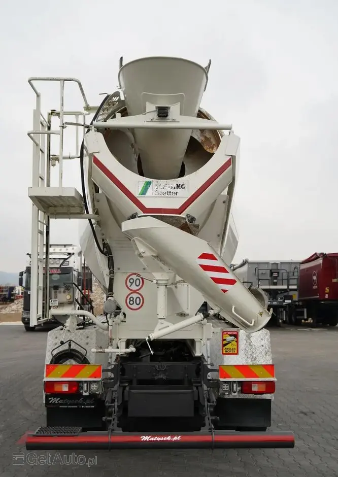 VOLVO FMX 460 / 8x4 / GRUSZKA 9m3 / BETONOMIESZARKA / SCHWING STETTER / 9 M3 / I-SHIFT/ ALUFELGI / EURO 6 