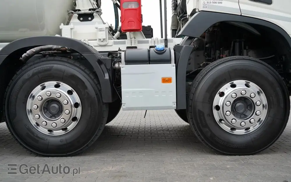 VOLVO FMX 460 / 8x4 / GRUSZKA 9m3 / BETONOMIESZARKA / SCHWING STETTER / 9 M3 / I-SHIFT/ ALUFELGI / EURO 6 