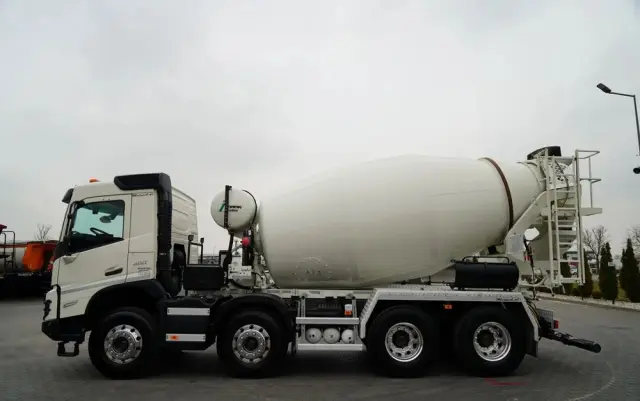 VOLVO FMX 460 / 8x4 / GRUSZKA 9m3 / BETONOMIESZARKA / SCHWING STETTER / 9 M3 / I-SHIFT/ ALUFELGI / EURO 6 
