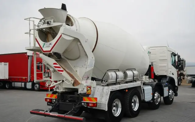 VOLVO FMX 460 / 8x4 / GRUSZKA 9m3 / BETONOMIESZARKA / SCHWING STETTER / 9 M3 / I-SHIFT/ ALUFELGI / EURO 6 