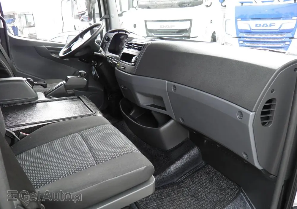 MERCEDES-BENZ ATEGO 1018 RAMA LAWETA NAJAZD POD ZABUDOWĘ STAN IDEALNY SALON POLSKA I-WŁAŚCICIEL 2012R MAŁY PRZEBIEG 