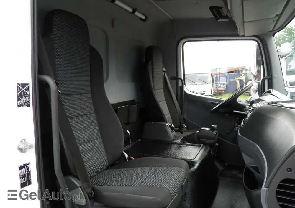 MERCEDES-BENZ ATEGO 1018 RAMA LAWETA NAJAZD POD ZABUDOWĘ STAN IDEALNY SALON POLSKA I-WŁAŚCICIEL 2012R MAŁY PRZEBIEG 