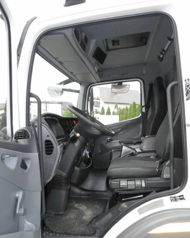 MERCEDES-BENZ ATEGO 1018 RAMA LAWETA NAJAZD POD ZABUDOWĘ STAN IDEALNY SALON POLSKA I-WŁAŚCICIEL 2012R MAŁY PRZEBIEG 