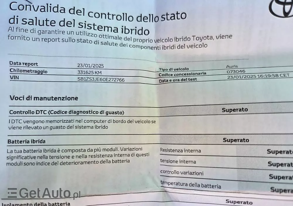 TOYOTA Auris 1.8 VVT-i Hybrid Automatik Executive